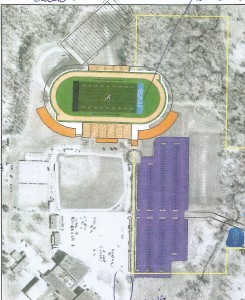 Color scan of proposed stadium #2